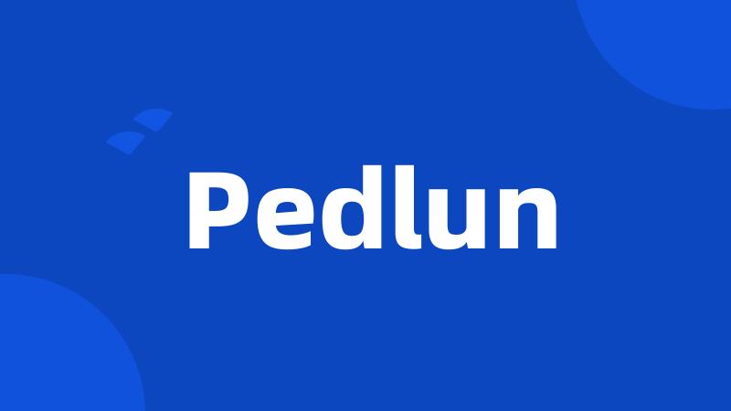 Pedlun