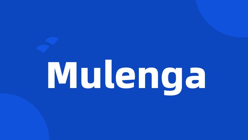 Mulenga