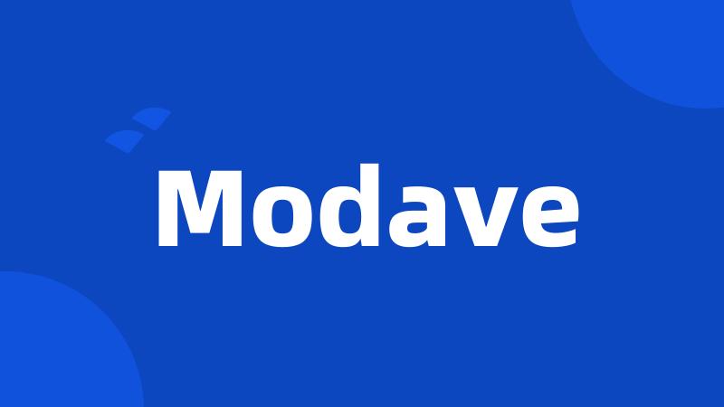 Modave