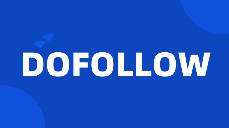 DOFOLLOW