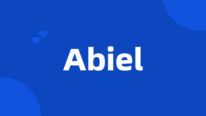 Abiel