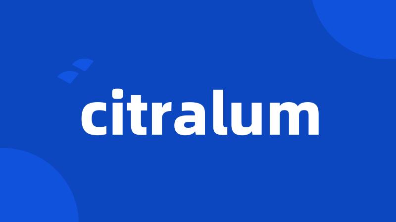 citralum