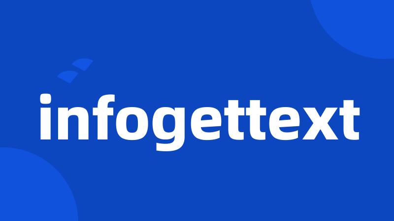 infogettext