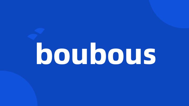 boubous