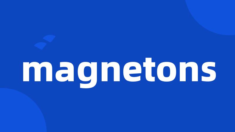 magnetons