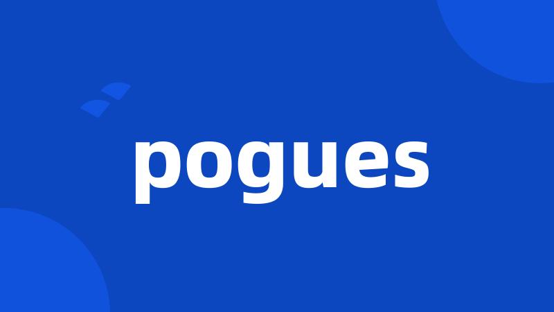 pogues