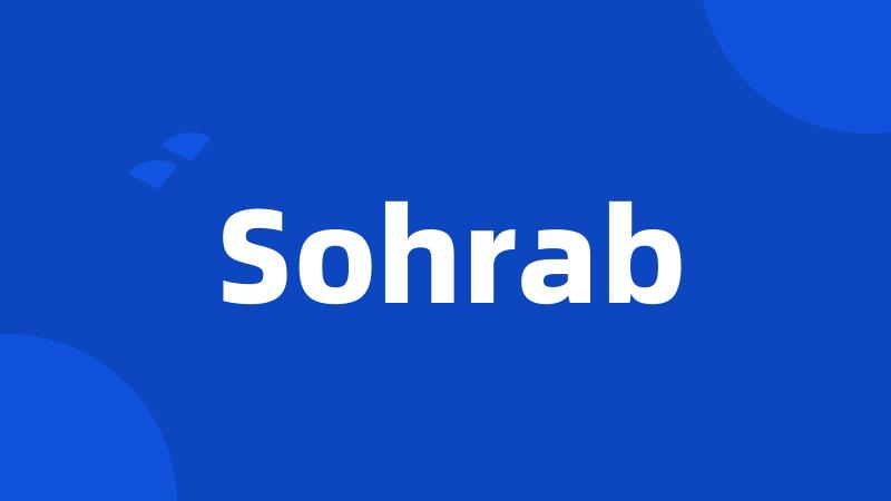 Sohrab