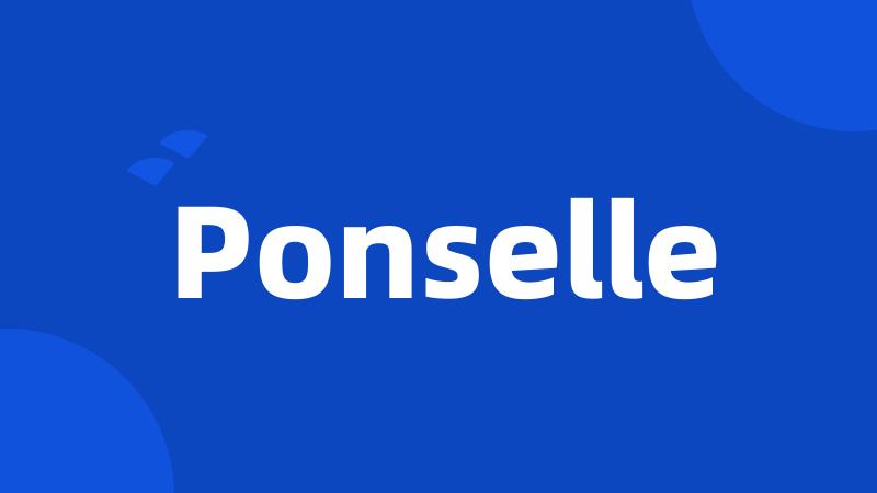 Ponselle