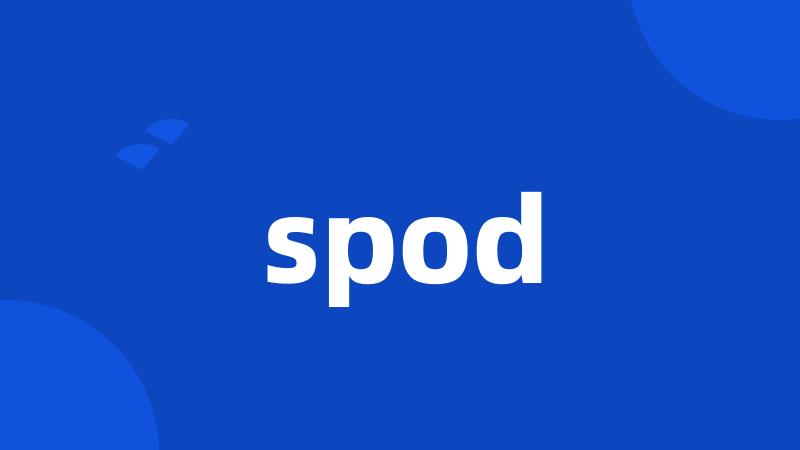 spod