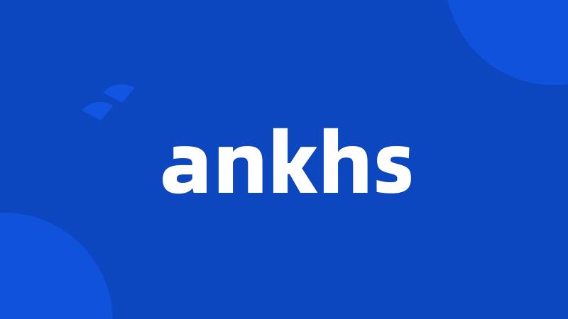 ankhs