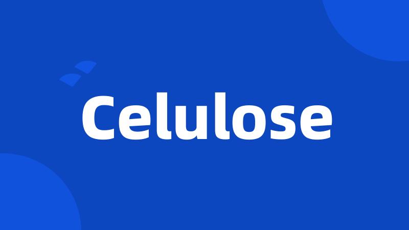 Celulose