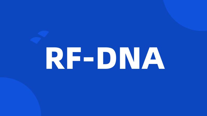 RF-DNA