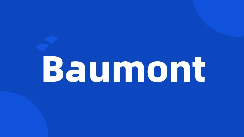 Baumont