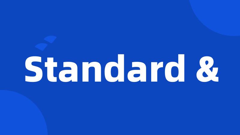 Standard &