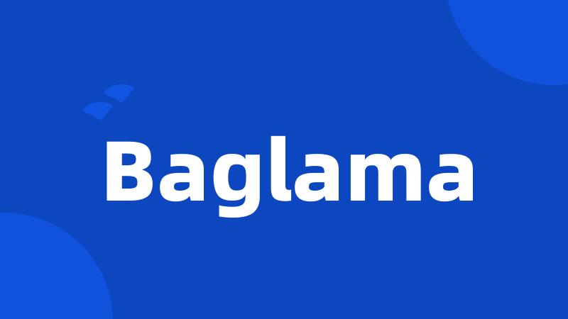 Baglama