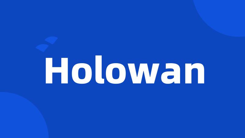 Holowan