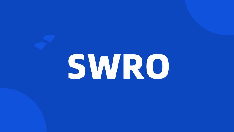 SWRO