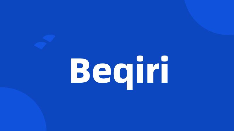 Beqiri