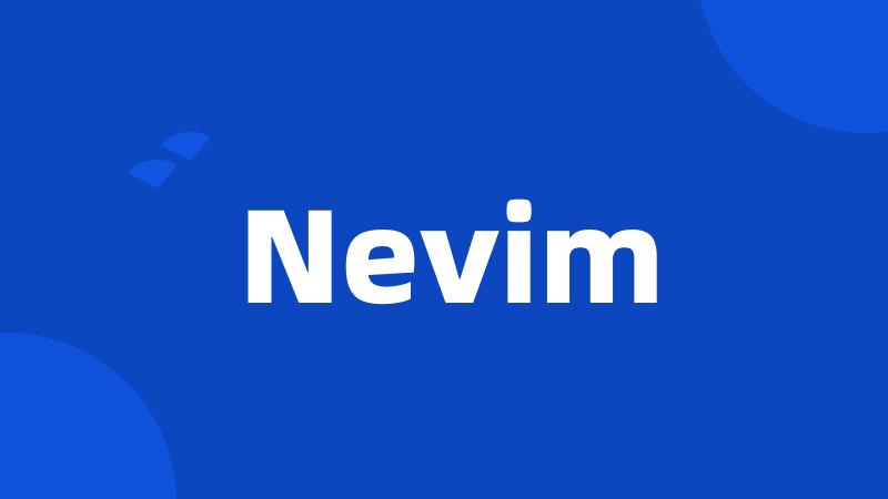 Nevim