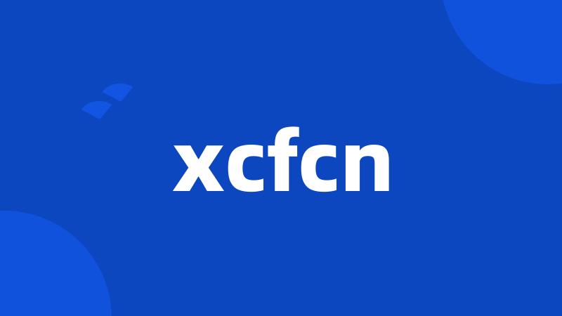 xcfcn