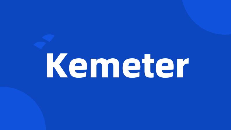 Kemeter