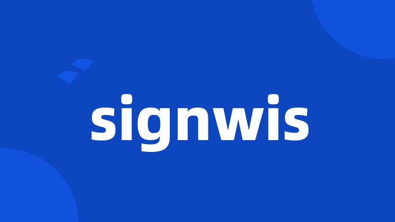 signwis