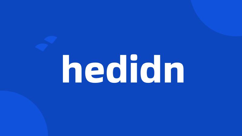 hedidn