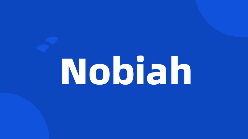 Nobiah