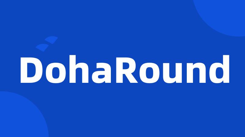 DohaRound