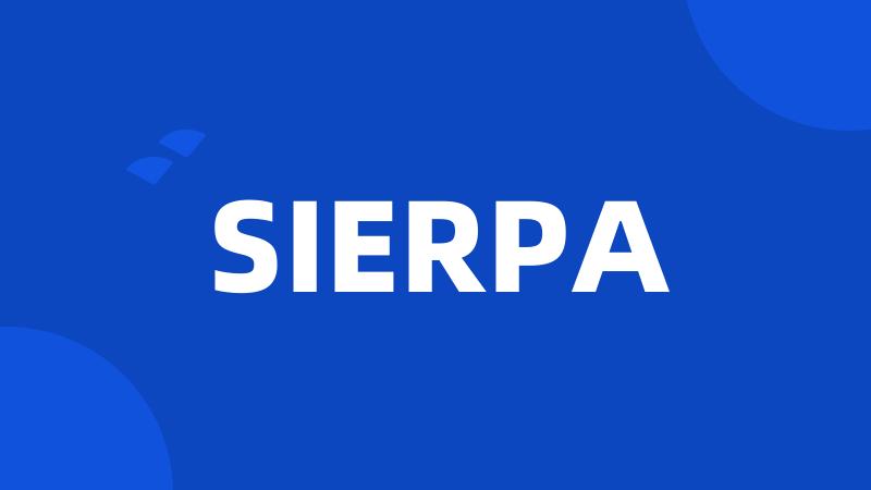 SIERPA