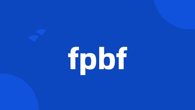 fpbf