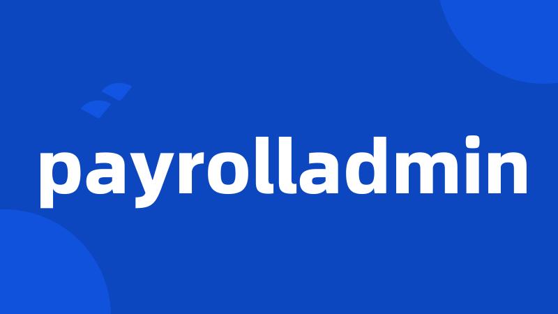 payrolladmin