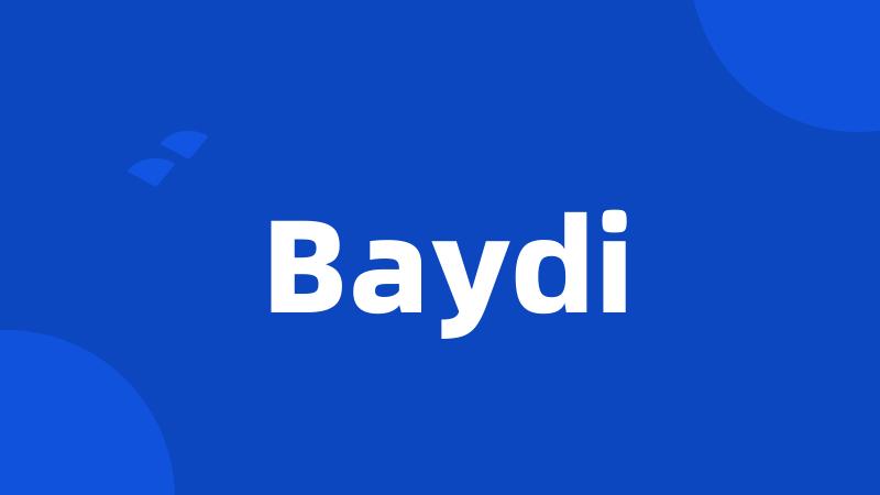 Baydi