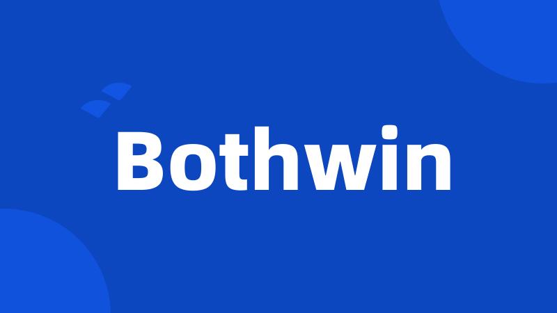 Bothwin