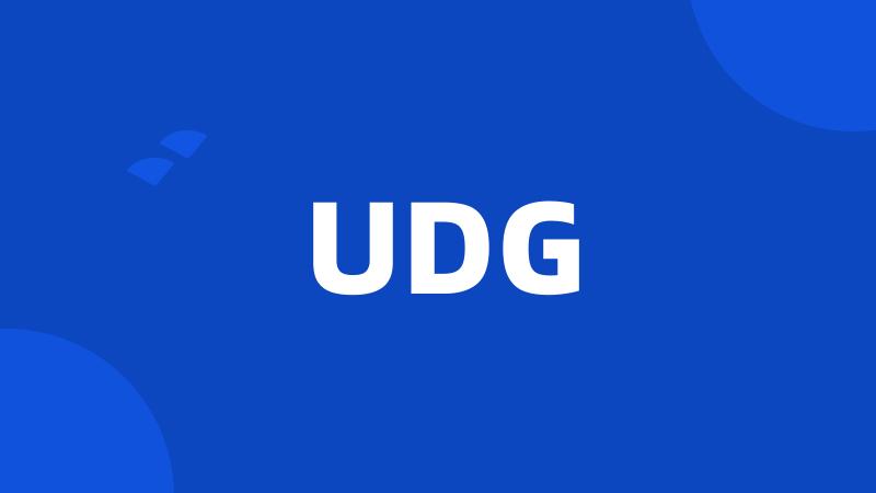 UDG