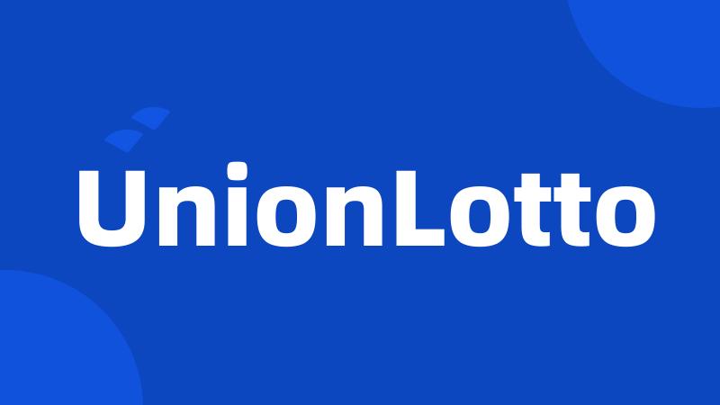 UnionLotto