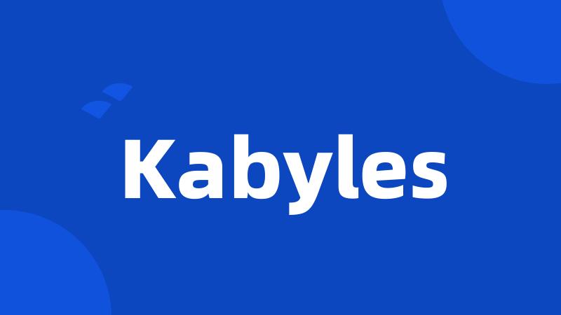 Kabyles