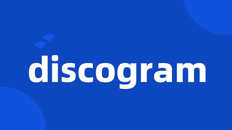 discogram