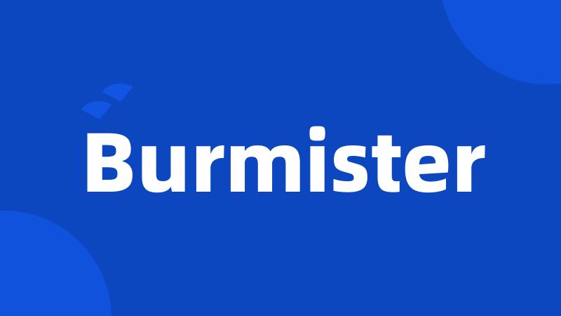 Burmister