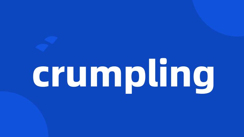 crumpling