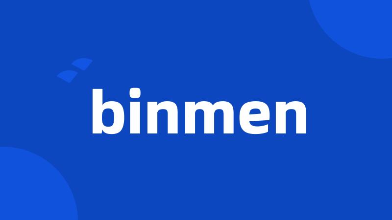 binmen