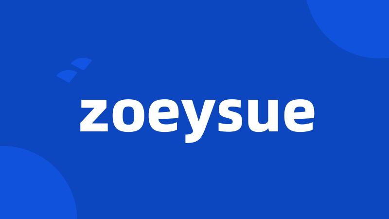 zoeysue