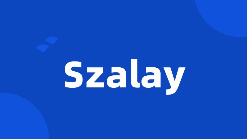 Szalay