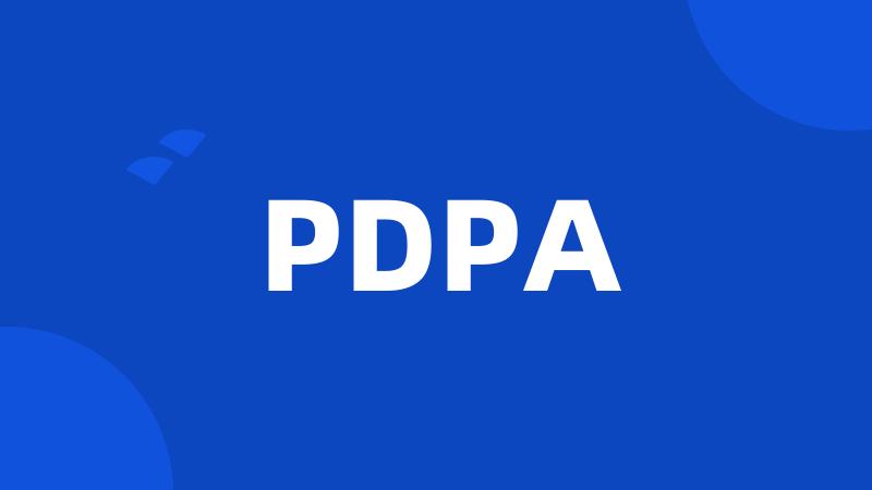 PDPA