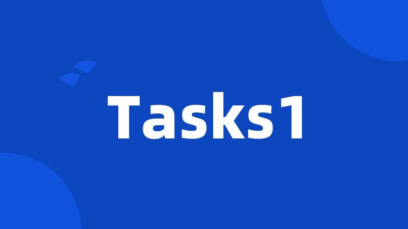 Tasks1