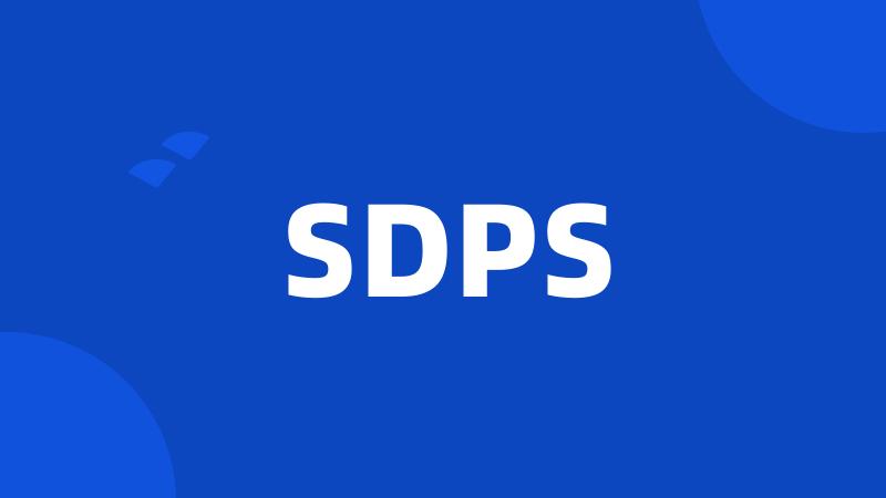 SDPS