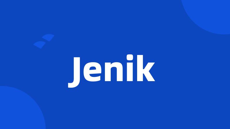 Jenik