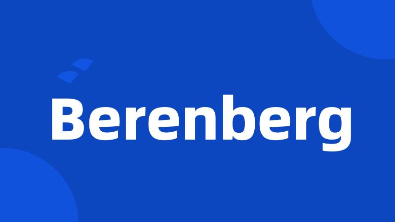 Berenberg