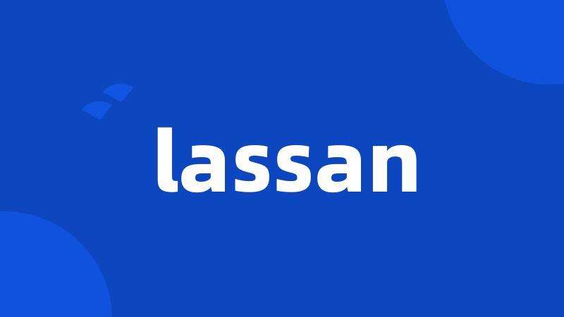 lassan