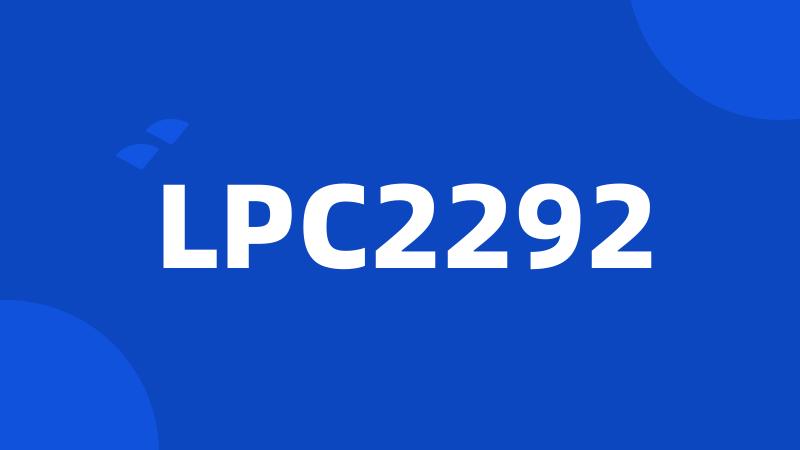 LPC2292